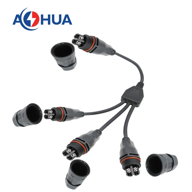 Aohua Street Light Module Screw Type Waterproof Y Connector LED Cable