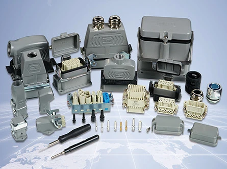 64 Pin, Multipole Industrial Connector with CE and UL Certificates, Manufacture Supply