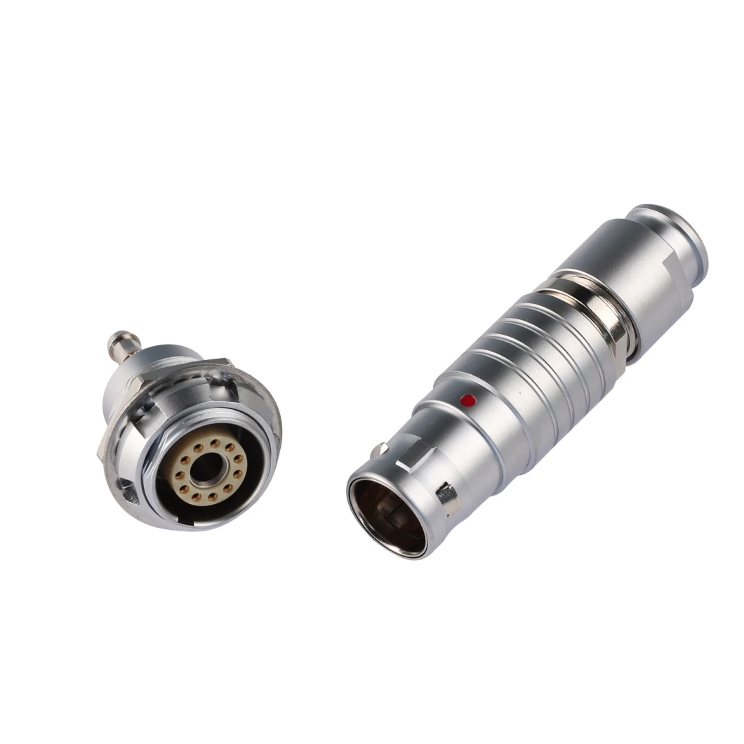 2/3/4/5/6/7/9 Pins Push Pull M9 Circular Aviation Plug Medical Cable Connector Compatible 0b Fgg Egg Series