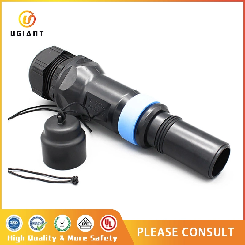 OEM/ODM F Type M15 One out Five Waterproof Connector IP67 IP68 Plug Connector for Cable Street Light Outdoor LED Light
