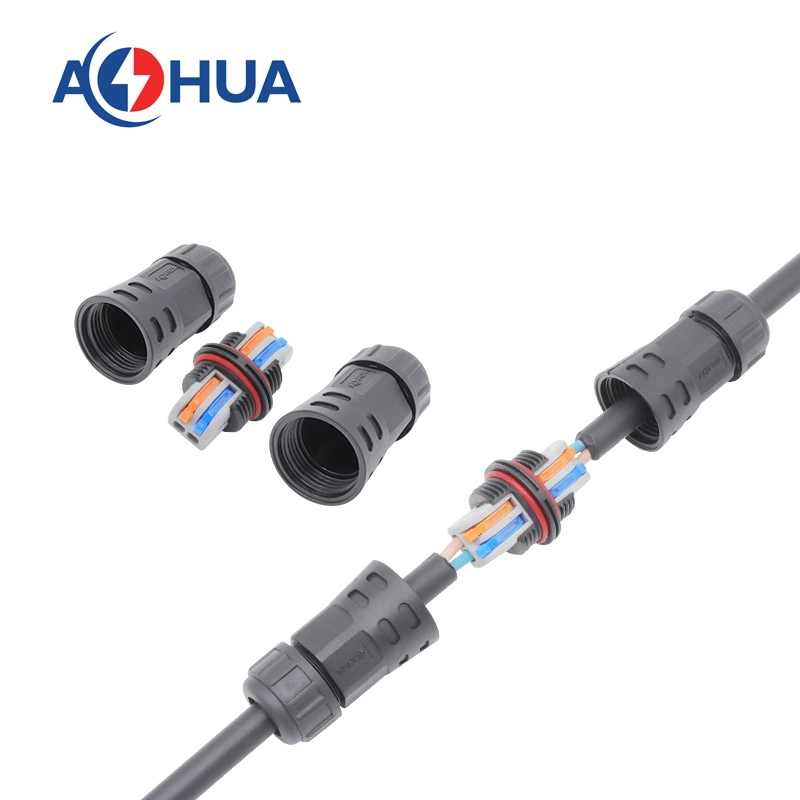 Quick Screwless Cable Wire Terminal IP67 Waterproof Street Light Wiring Connectors