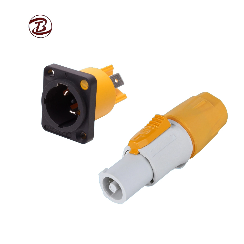 LED Street Light RJ45 Metal Aviation Mudule Cable Connector