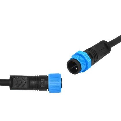 Yxy M15 Waterproof Connector Nylon IP68 Waterproof 2 Pin Male Female Cable Connector for Street Solar Light