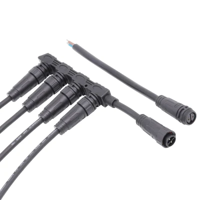 IP67 Waterproof Male Female Outdoor Electrical Cable Connector for Street Light